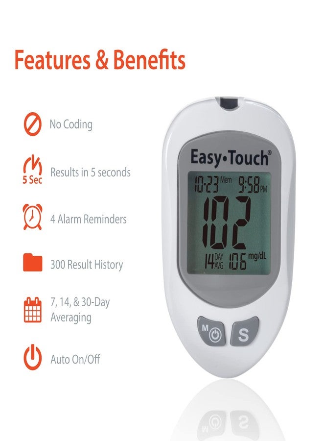 Easy Touch Control Solution Glucose Monitor Kit - Hi & Low - 2 Vials, 4 ml each - Image 4